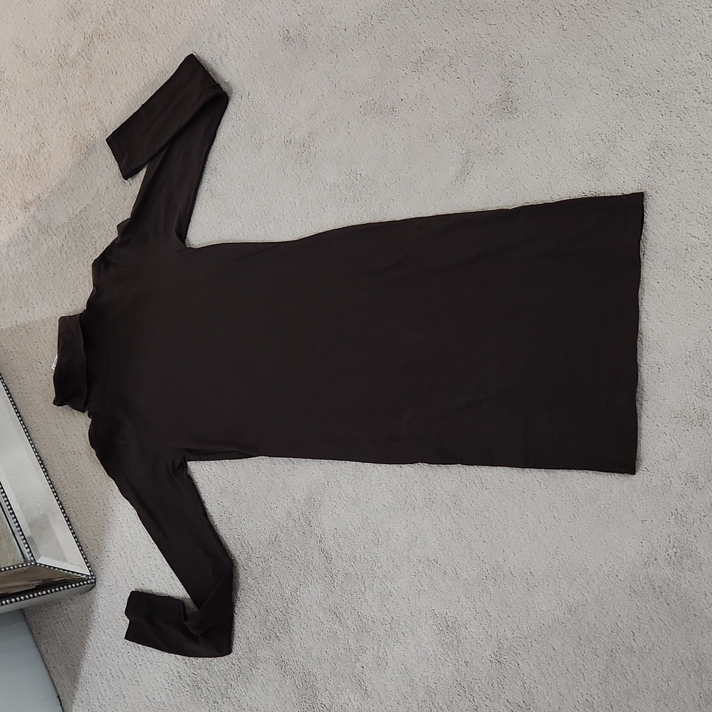 American Apparel Skin Tight Brown Dress NWT!!